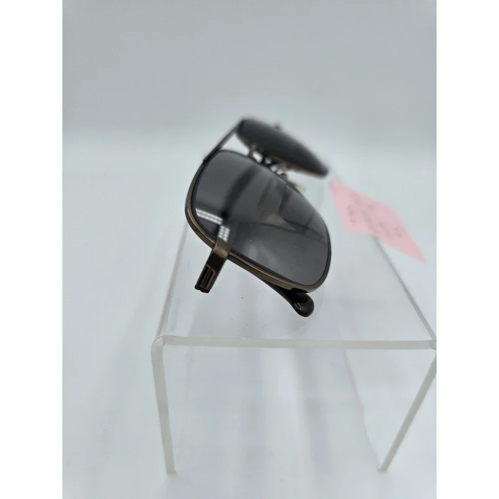 Vtg TITAN‎ Titanium Black Pilot Metal Sunglasses FRAMES ONLY - 56[]15 145